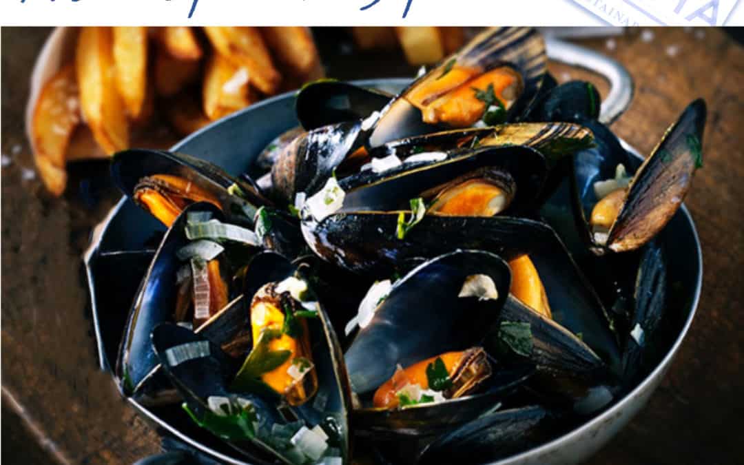 Moules et Fries Half Kilo Mussels + Fries at Wednesday Fitzrovia St Kilda